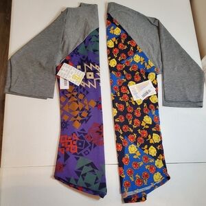 NWT Lularoe Randy 3/4 Sleeve SET of 2, sz: 3XL